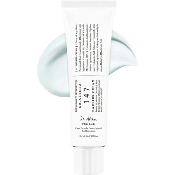 DR. ALTHEA 147 Barrier Cream – Odos barjerą stiprinantis drėkinamasis veido kremas, 50 ml