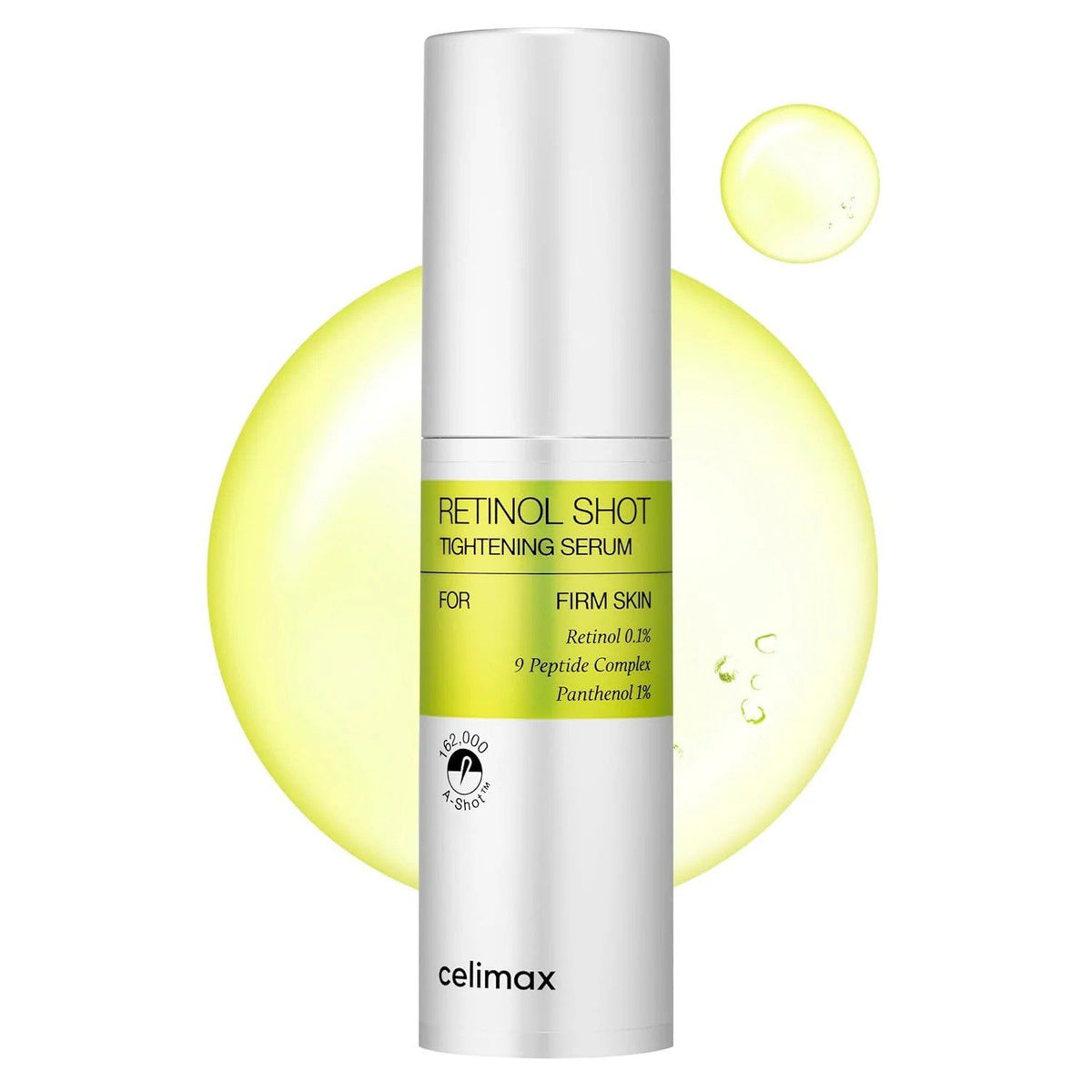 CELIMAX The Vita-A Retinol Shot Tightening Serum – Stangrinamasis veido serumas su retinoliu, 30 ml