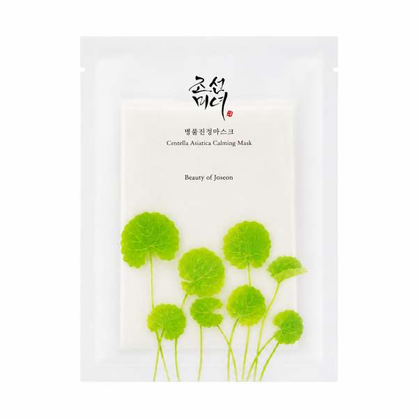 BEAUTY OF JOSEON Centella Asiatica Calming Mask – Raminamoji lakštinė veido kaukė su azijine centele, 1 vnt.